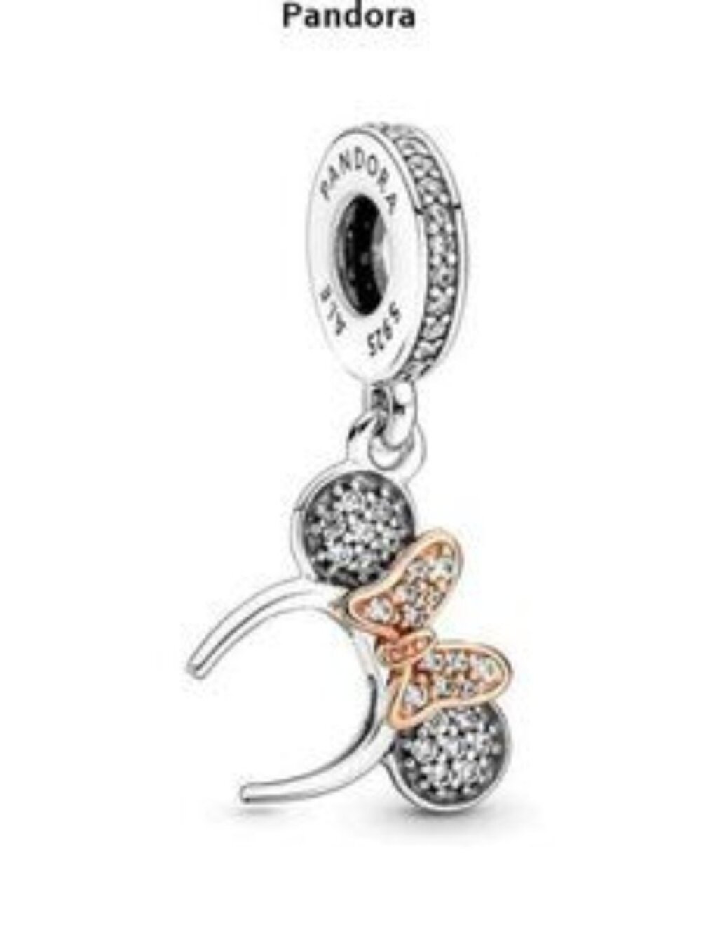 Pandora Disney Minnie Headband Dangle Charm